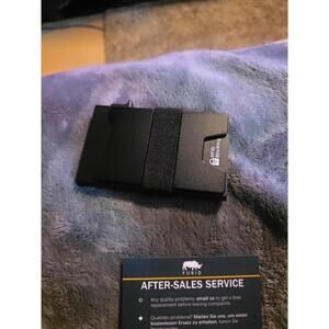 FURID Smart Wallet EDC  For Men Slim Minimalist: Alumninum wallet, Black New